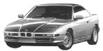 BMW E31 B3457 Fault Code